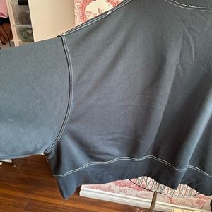 Nike oversized cropped sweatshirt